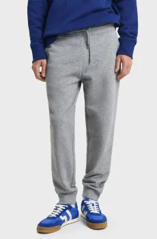 Мужские серые спортивные брюки REG SHIELD Серый M Gant 2009026