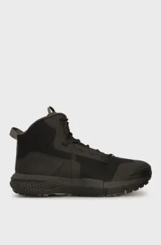 Мужские черные хайтопы UA Charged Valsetz Mid Черный 12 Under Armour 3027382-001