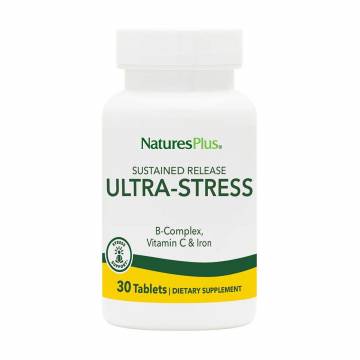 Комплекс при преодолении стресса NaturesPlus Ultra Stress с железом, 30 таблеток Комплекс при преодолении стресса NaturesPlus Ultra Stress с железом, 30 таблеток