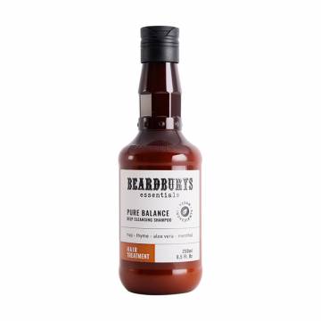 Мужской шампунь для волос Beardburys Essentials Pure Balance Deep Cleansing Shampoo, 250 мл Мужской шампунь для волос Beardburys Essentials Pure Balance Deep Cleansing Shampoo, 250 мл