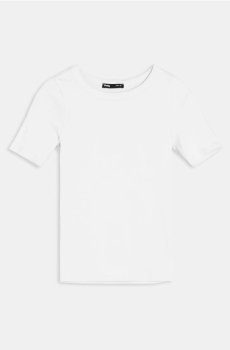 Бавовняна футболка basic - білий