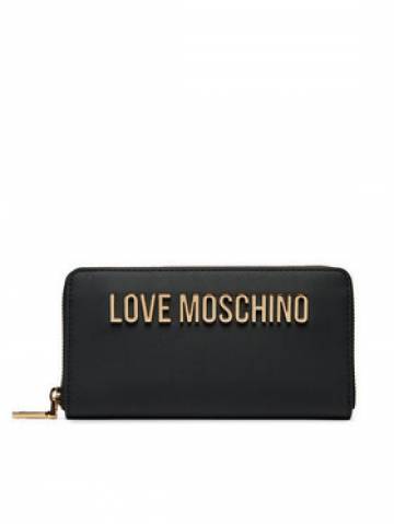 LOVE MOSCHINO Великий жіночий гаманець JC5611PP1LKD0000 Чорний LOVE MOSCHINO Великий жіночий гаманець JC5611PP1LKD0000 Чорний