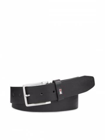Tommy Hilfiger Чоловічий ремінь Oliver 3.5 Adj AM0AM12166 Чорний Tommy Hilfiger Чоловічий ремінь Oliver 3.5 Adj AM0AM12166 Чорний