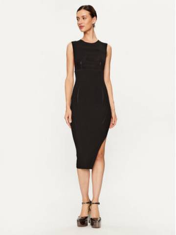 Pinko Коктейльна сукня Beribal 101869 A16R Чорний Slim Fit Pinko Коктейльна сукня Beribal 101869 A16R Чорний Slim Fit