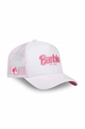Кепка Capslab BARBIE цвет белый с аппликацией CL.BA1.2.CT.BAR9 Кепка Capslab BARBIE цвет белый с аппликацией CL.BA1.2.CT.BAR9