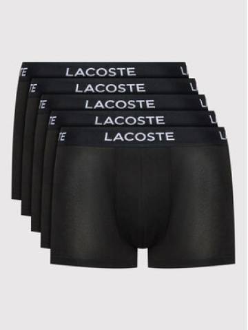 Lacoste Набір з 5 пар боксерів 5H5203 Чорний Lacoste Набір з 5 пар боксерів 5H5203 Чорний