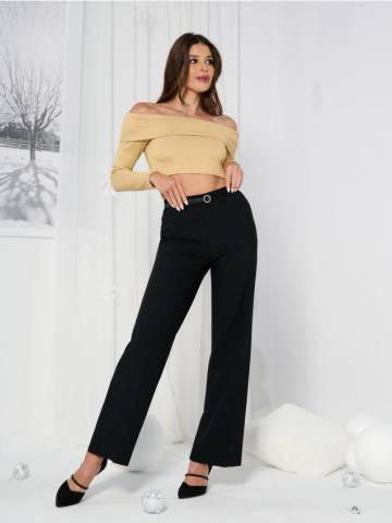 Джемпер з довгим рукавом - золотий