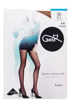 Колготки женские Gatta Laura, 20 DEN, Golden, размер 2
