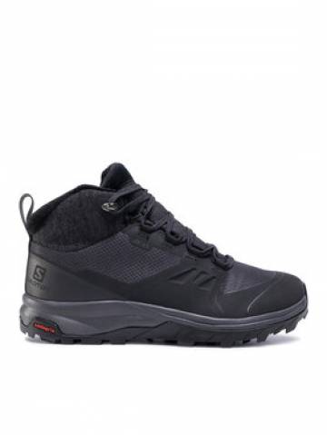 Salomon Трекінгові черевики Outsnap Cswp W 411101 20 V0 Чорний Salomon Трекінгові черевики Outsnap Cswp W 411101 20 V0 Чорний