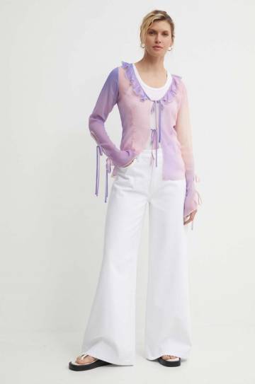 Блузка Résumé AishaRS Blouse женская цвет фиолетовый узор 20731129 Блузка Résumé AishaRS Blouse женская цвет фиолетовый узор 20731129