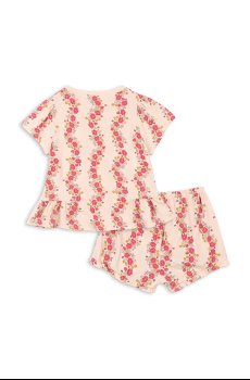 Детский комплект из хлопка Konges Sløjd FAMO FRILL SET GOTS