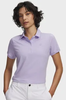 Женское сиреневое поло UA Drive SS Polo Сиреневый XS Under Armour 6009805-536