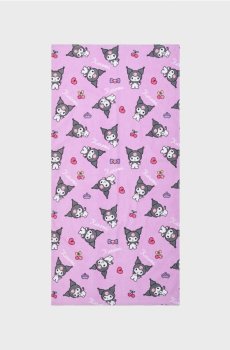 Бавовняний рушник Kuromi - світло-ліловий