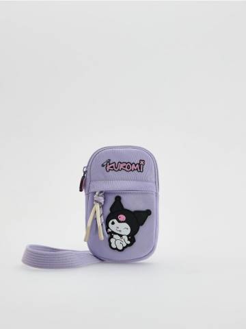 Reserved - Сумка на пасок Kuromi - червонувато-ліловий - 992FV-48X Reserved - Сумка на пасок Kuromi - червонувато-ліловий - 992FV-48X