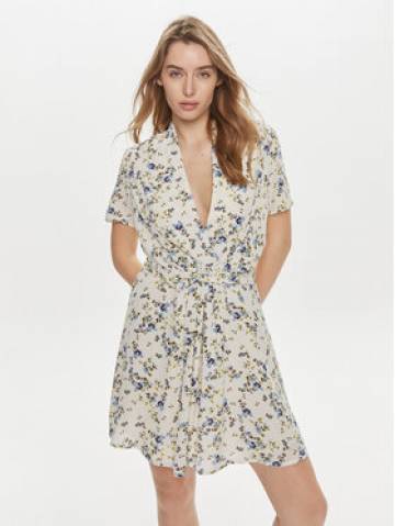 Liu Jo Повсякденна сукня MA4367 T3617 Écru Regular Fit Liu Jo Повсякденна сукня MA4367 T3617 Écru Regular Fit