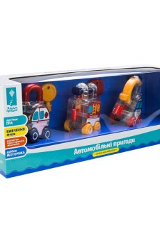 Игровой набор Країна Іграшок Автомобильные приключения, от 3 лет, 34.3*9.8*12.6 см, 3 шт (PL-724-25)