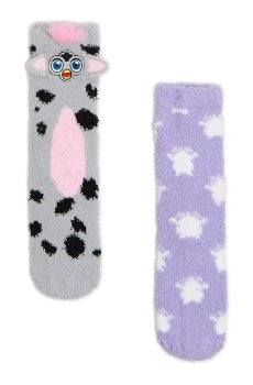 Cropp - Шкарпетки, 2 пари Furby - різнобарвний