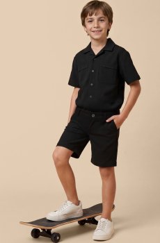 U.S. Polo Assn. Kids Boys Slim Fit Shorts