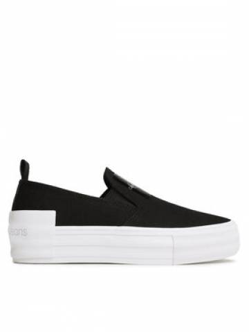 Calvin Klein Jeans Кросівки Bold Vulc Flat Slipon YW0YW01040 Чорний Calvin Klein Jeans Кросівки Bold Vulc Flat Slipon YW0YW01040 Чорний