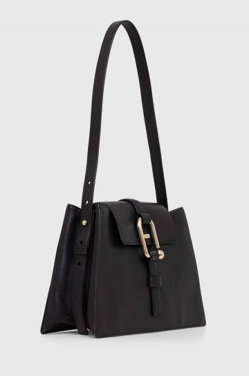 Кожаная сумочка Furla цвет чёрный Кожаная сумочка Furla цвет чёрный