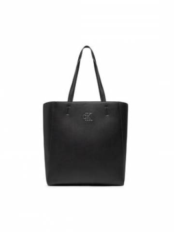 Calvin Klein Jeans Сумка Minimal Monogram Shopper32 K60K609292 Чорний Calvin Klein Jeans Сумка Minimal Monogram Shopper32 K60K609292 Чорний