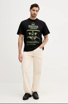 Хлопковая футболка United Colors of Benetton x Stranger Things