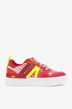 Женские красные кроссовки Красный 39 Lacoste 745CFA003117K