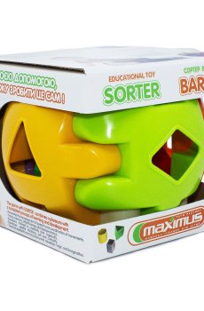 Игрушка-сортер Maximus 3D конструктор, 12 элементов, от 1 года (5271)