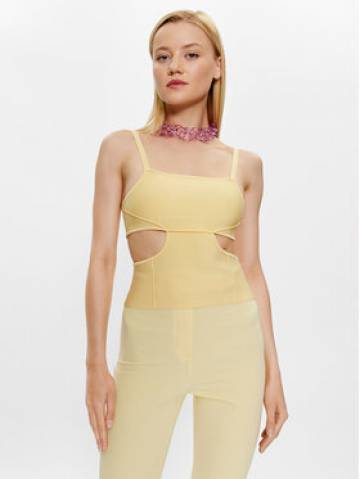 Patrizia Pepe Топ 2K0172/K095-Y433 Жовтий Slim Fit Patrizia Pepe Топ 2K0172/K095-Y433 Жовтий Slim Fit