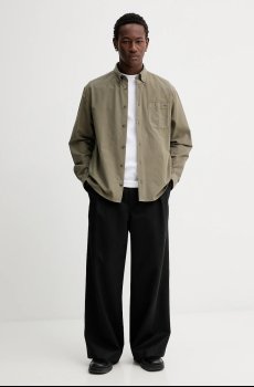 Хлопковая рубашка A.P.C. Chemise Mateo Logo