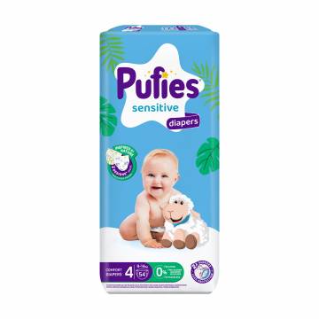 Подгузники Pufies Fashion & Nature размер 4 Maxi (9-14 кг), 54 шт Подгузники Pufies Fashion & Nature размер 4 Maxi (9-14 кг), 54 шт