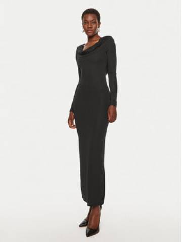 TWINSET Вечірня сукня 242TF2150 Чорний Slim Fit TWINSET Вечірня сукня 242TF2150 Чорний Slim Fit
