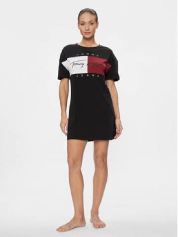 Tommy Jeans Повсякденна сукня UW0UW04969 Чорний Relaxed Fit Tommy Jeans Повсякденна сукня UW0UW04969 Чорний Relaxed Fit