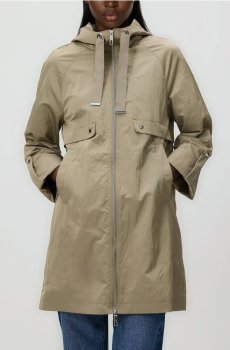 Reserved - Куртка-парка з каптуром - теплий оливковий - 541IA-19X
