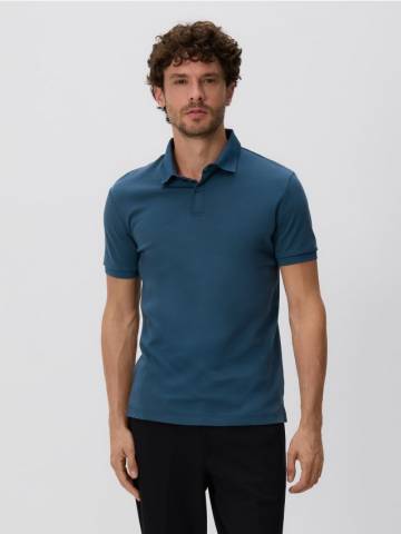 Reserved - MEN`S POLO - темно-синій - 855DI-95X