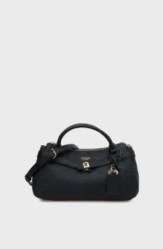 Женская черная сумка ELLA LOGO GIRLFRIEND Черный ONESIZE Guess HWPD9746050