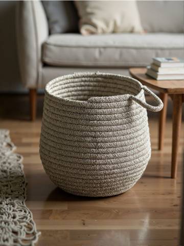 Кошик для зберігання - бежевий Кошик для зберігання - бежевий