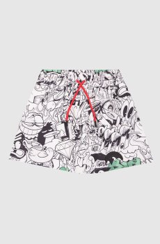 Детские белые шорты Create Your World