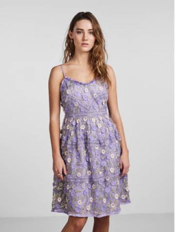 YAS Літня сукня Osca 26029648 Фіолетовий Regular Fit YAS Літня сукня Osca 26029648 Фіолетовий Regular Fit
