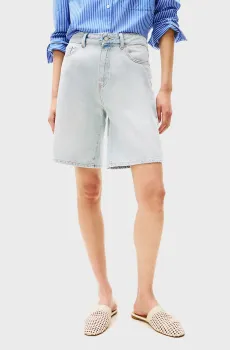 Женские голубые джинсовые шорты BERMUDA SKY Голубой 27 Tommy Hilfiger WW0WW44388