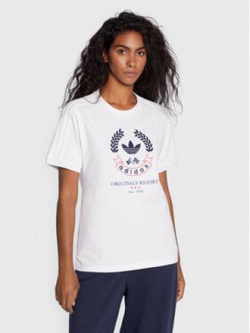 adidas Футболка Graphic HL6556 Білий Regular Fit adidas Футболка Graphic HL6556 Білий Regular Fit