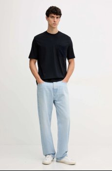 Хлопковая футболка Armani Exchange