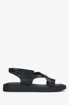 Сандалі шкіряні чорні Estro ER00114750
