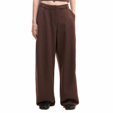 Cropp - Брюки baggy - темно коричневий Cropp - Брюки baggy - темно коричневий