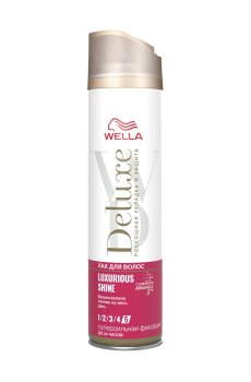 Лак для волос WELLA Deluxe Luxurious Shine суперсильная фиксация, 250 мл