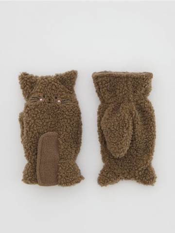 Reserved - BABIES` GLOVES - бежевий - 870HT-08X Reserved - BABIES` GLOVES - бежевий - 870HT-08X