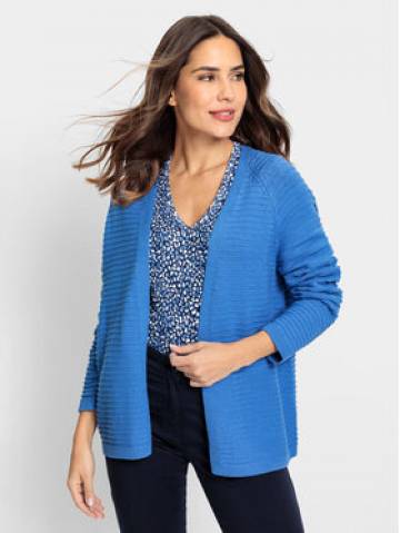 Olsen Кардиган 11004310 Голубий Regular Fit Olsen Кардиган 11004310 Голубий Regular Fit