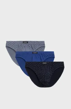 Мужские брифы (3 шт) Разноцветный S Atlantic 3MP-177