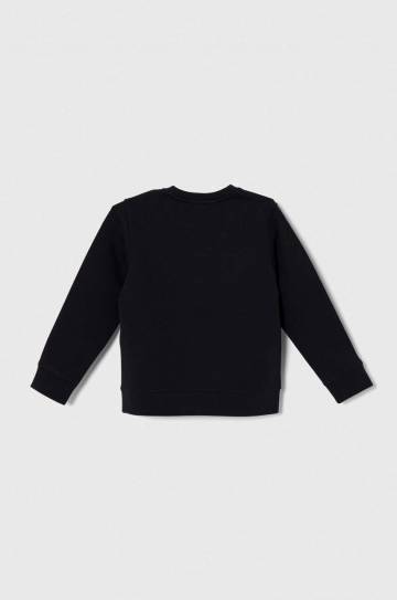 Детская кофта Emporio Armani цвет синий с аппликацией Детская кофта Emporio Armani цвет синий с аппликацией