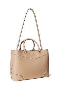 Кожаная сумочка Lauren Ralph Lauren